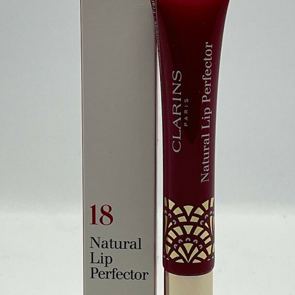 CLARINS NATURAL LIP PERFECTOR # 18 INTENSE GARNET